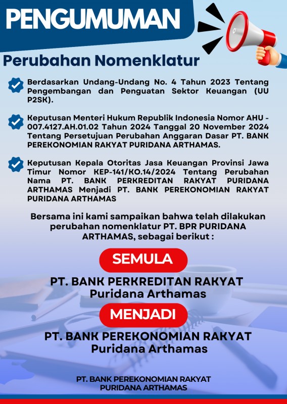 Perubahan Nama Bank
